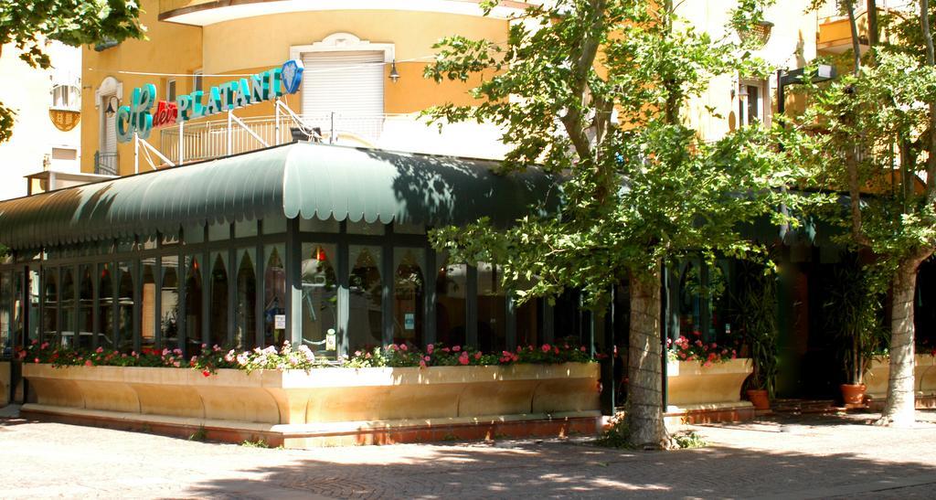 Hotel Dei Platani Rimini Dış mekan fotoğraf